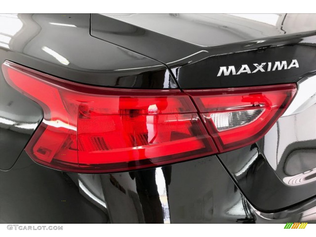 2016 Maxima Platinum - Super Black / Charcoal photo #26