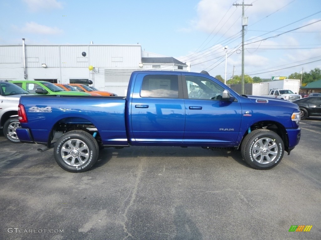Blue Streak Pearl 2019 Ram 2500 Bighorn Crew Cab 4x4 Exterior Photo #134677997