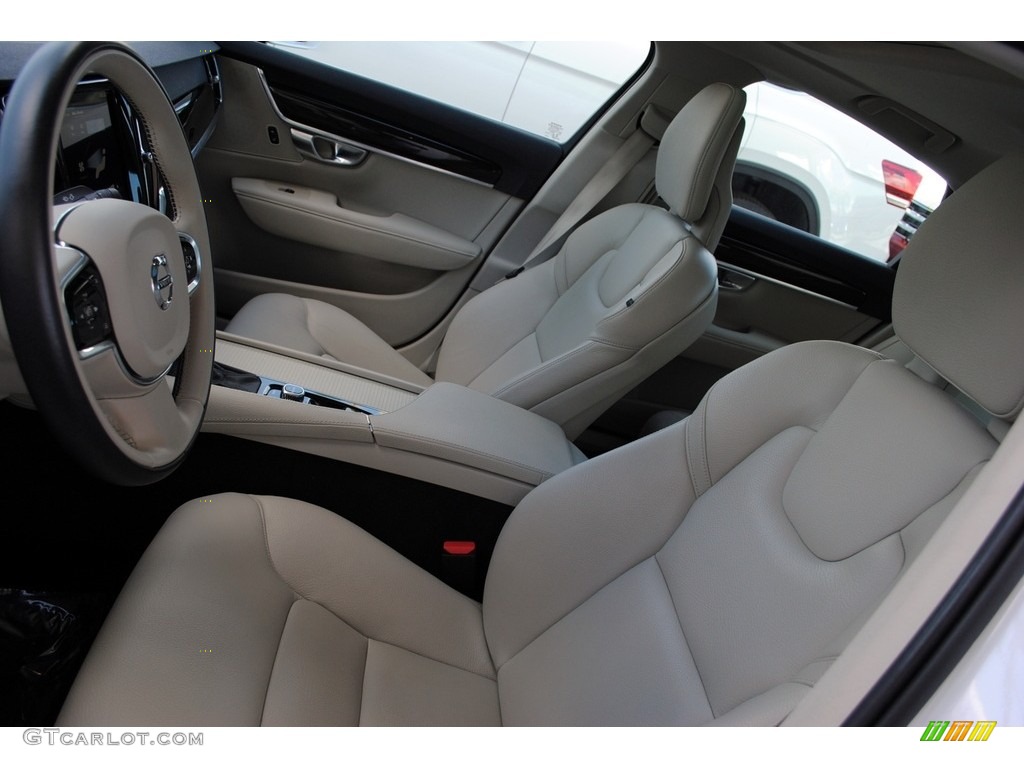 Blonde Interior 2017 Volvo S90 T5 Photo #134678513