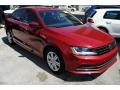 2017 Cardinal Red Metallic Volkswagen Jetta S  photo #2