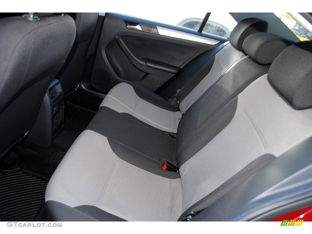 2017 Jetta S - Cardinal Red Metallic / Black/Palladium Gray photo #12