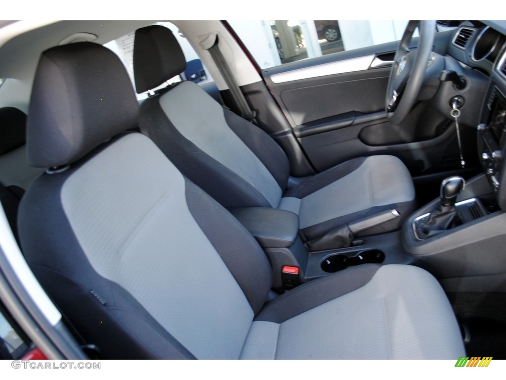 2017 Jetta S - Cardinal Red Metallic / Black/Palladium Gray photo #18