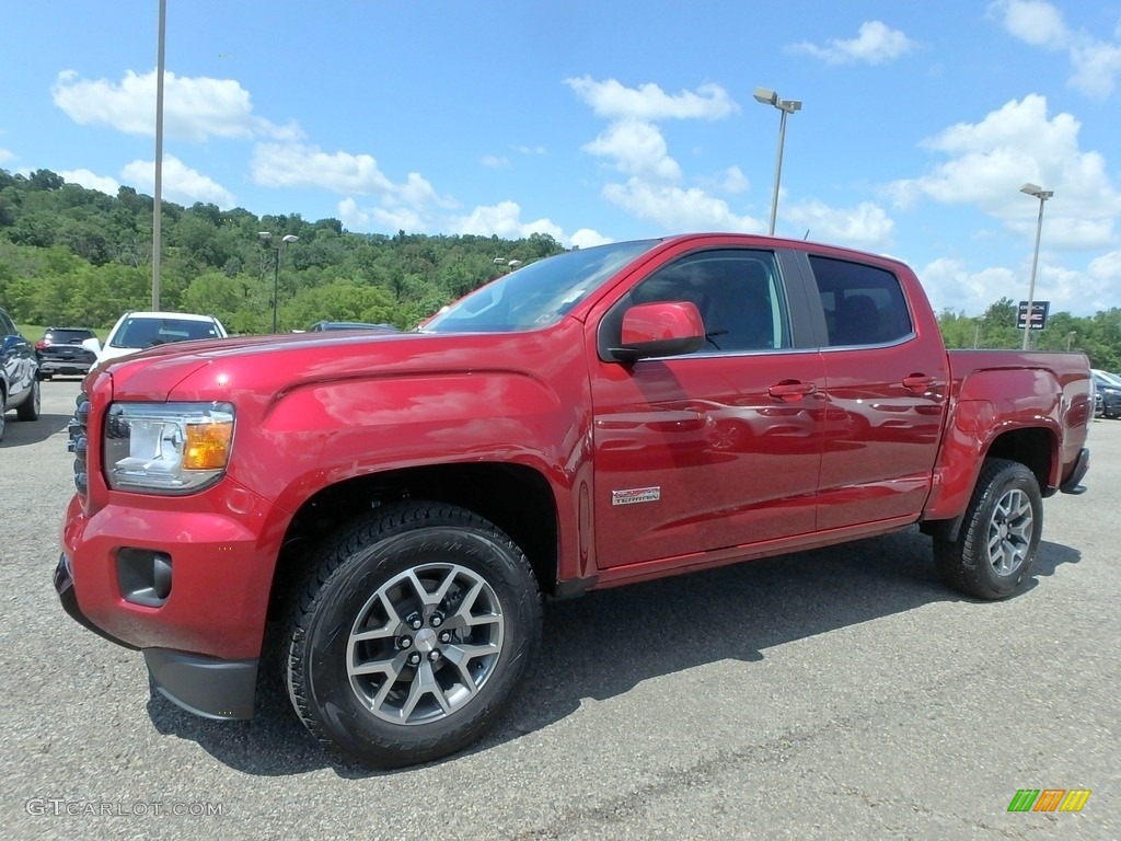 Red Quartz Tintcoat 2020 GMC Canyon All Terrain Crew Cab 4WD Exterior Photo #134682890