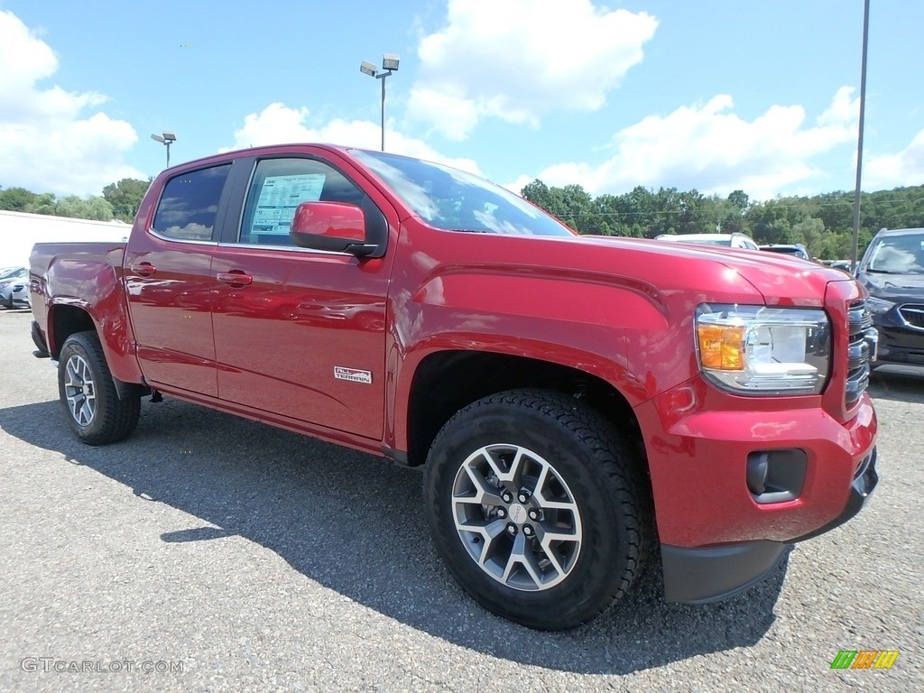 Red Quartz Tintcoat 2020 GMC Canyon All Terrain Crew Cab 4WD Exterior Photo #134682926