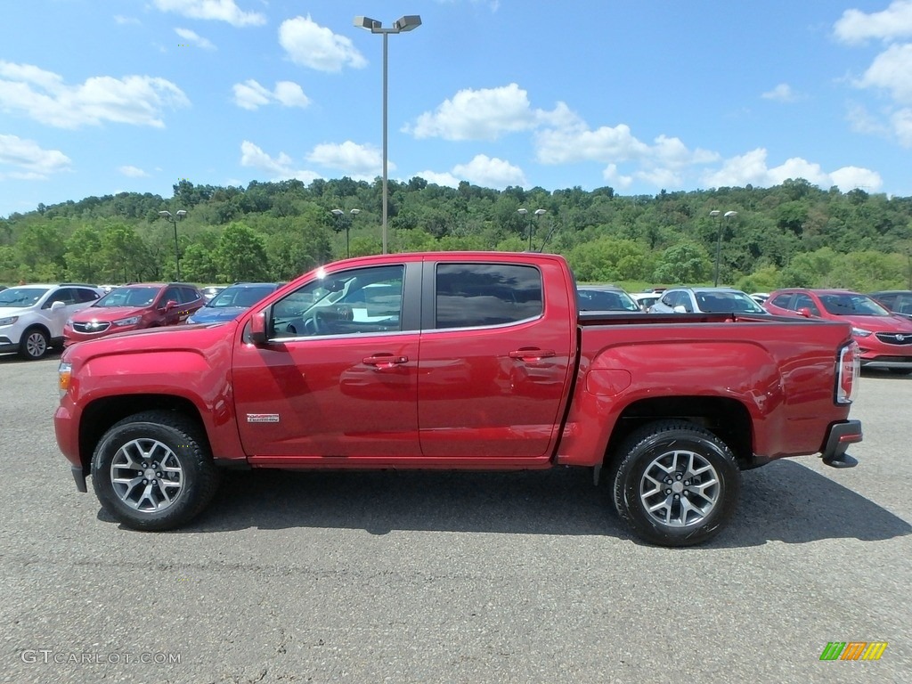 Red Quartz Tintcoat 2020 GMC Canyon All Terrain Crew Cab 4WD Exterior Photo #134683019