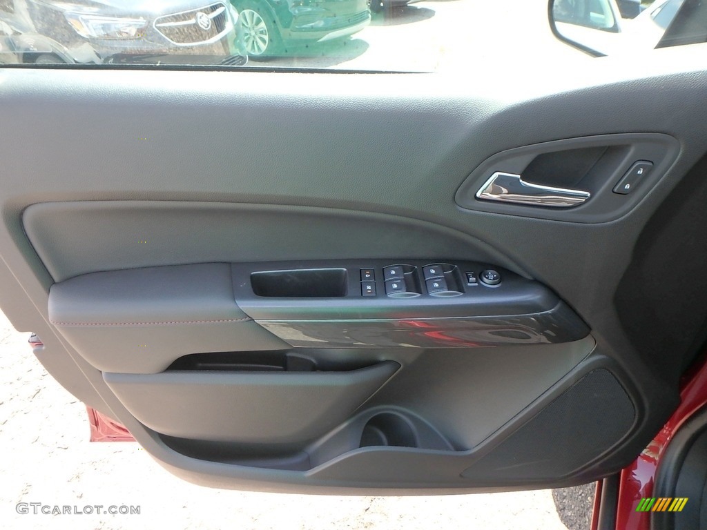 2020 GMC Canyon All Terrain Crew Cab 4WD Jet Black Door Panel Photo #134683154