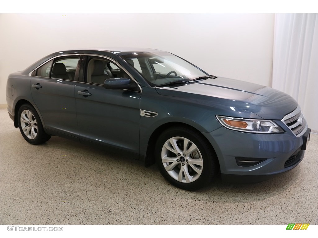 2010 Taurus SEL - Steel Blue Metallic / Light Stone photo #1