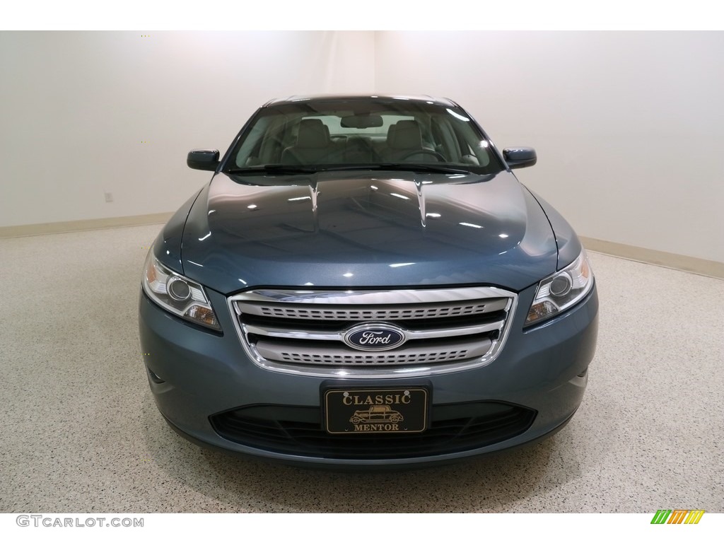 2010 Taurus SEL - Steel Blue Metallic / Light Stone photo #2