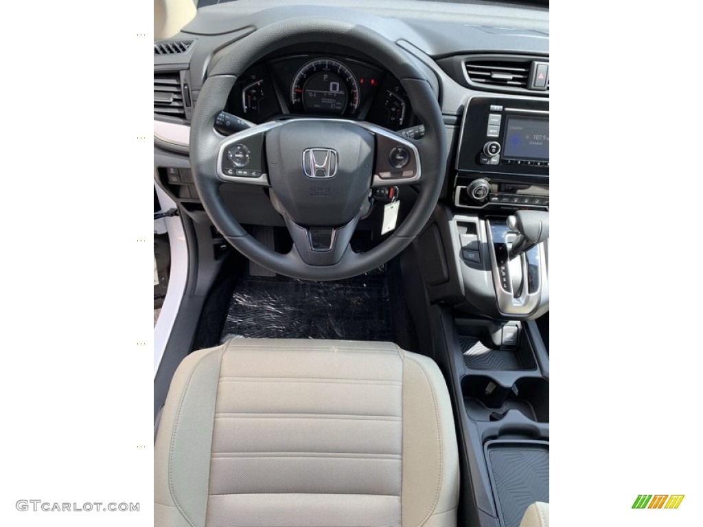 2019 CR-V LX AWD - Platinum White Pearl / Ivory photo #13