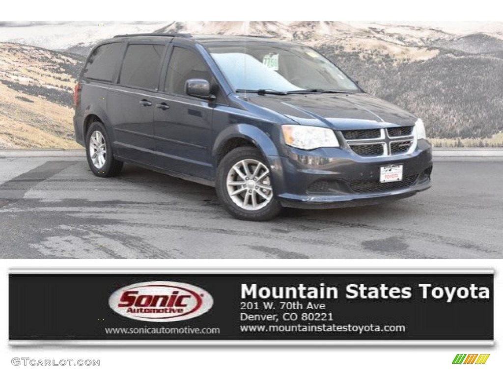 2013 Grand Caravan SXT - Maximum Steel Metallic / Black/Light Graystone photo #1