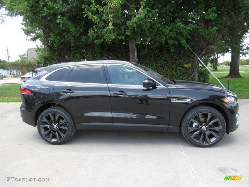 2020 F-PACE 30t Portfolio - Santorini Black Metallic / Ebony photo #6