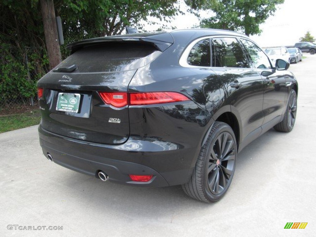 2020 F-PACE 30t Portfolio - Santorini Black Metallic / Ebony photo #7