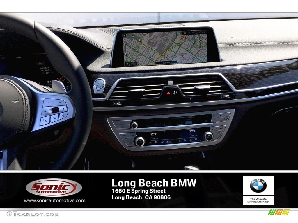2020 7 Series 740i Sedan - Mineral White Metallic / Mocha photo #5