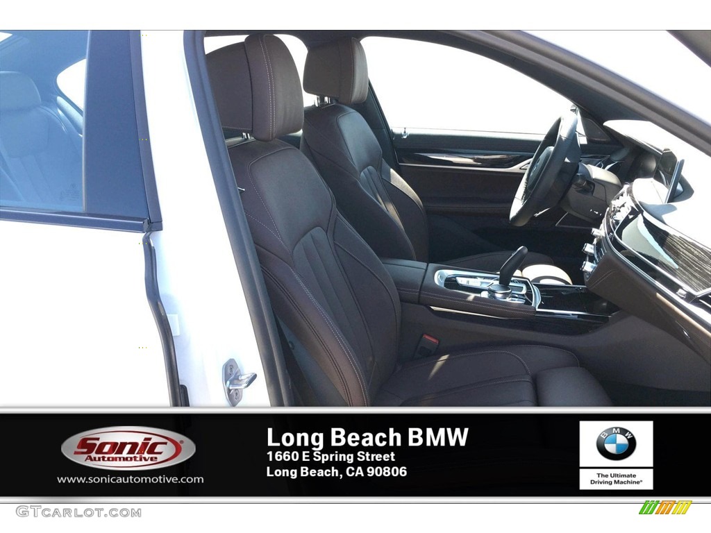 2020 7 Series 740i Sedan - Mineral White Metallic / Mocha photo #7