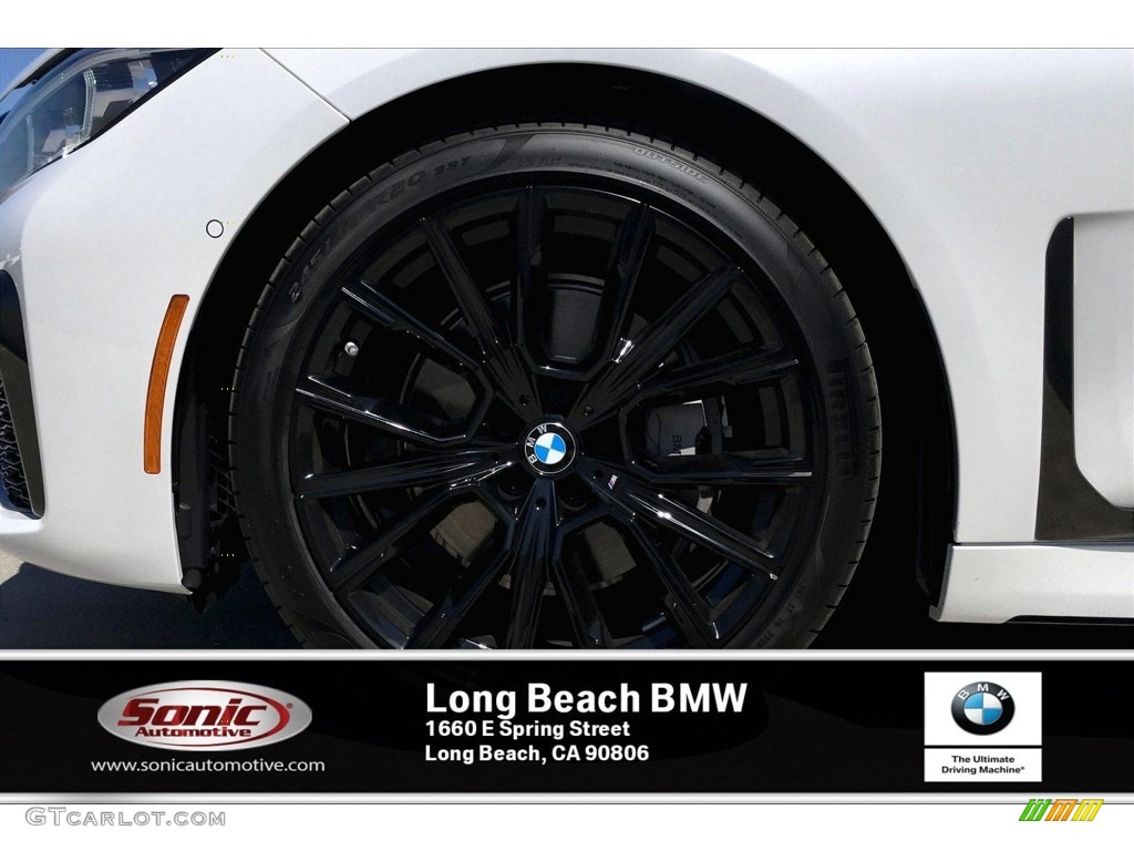 2020 7 Series 740i Sedan - Mineral White Metallic / Mocha photo #9
