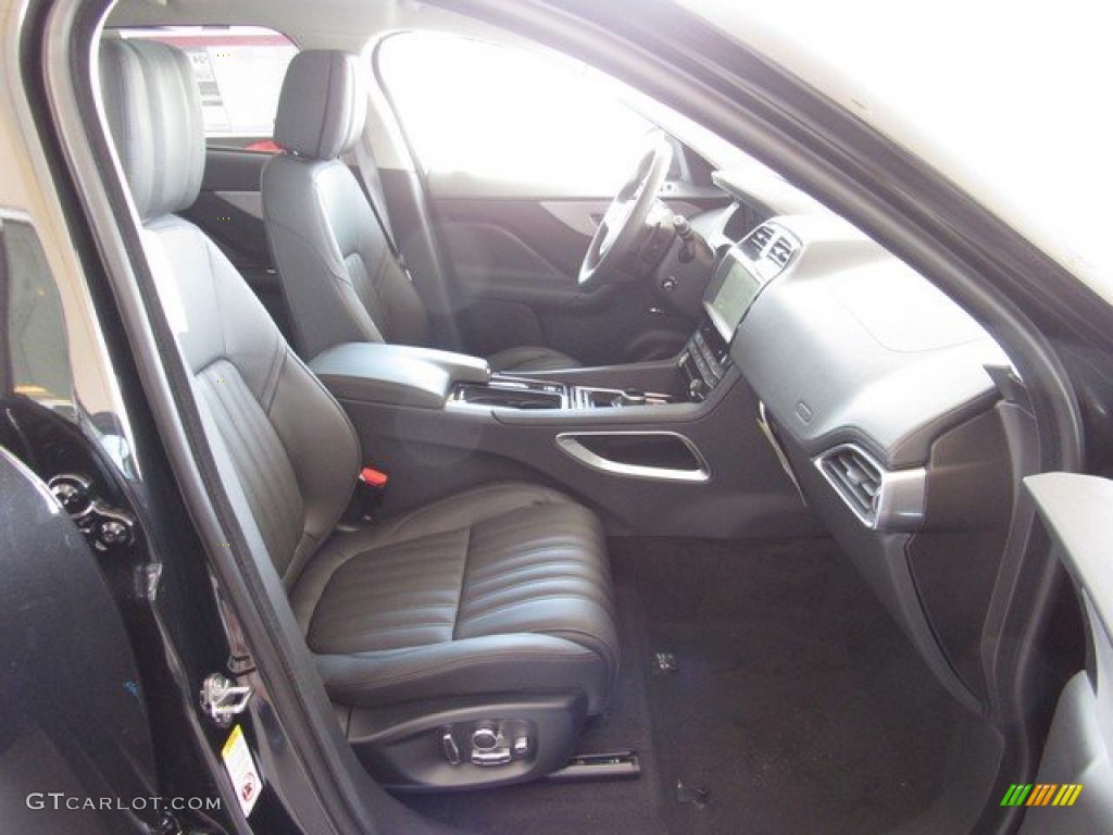 2020 F-PACE 30t Portfolio - Santorini Black Metallic / Ebony photo #19