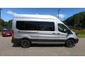 2019 Ingot Silver Ford Transit Passenger Wagon XL 350 HR Long  photo #8