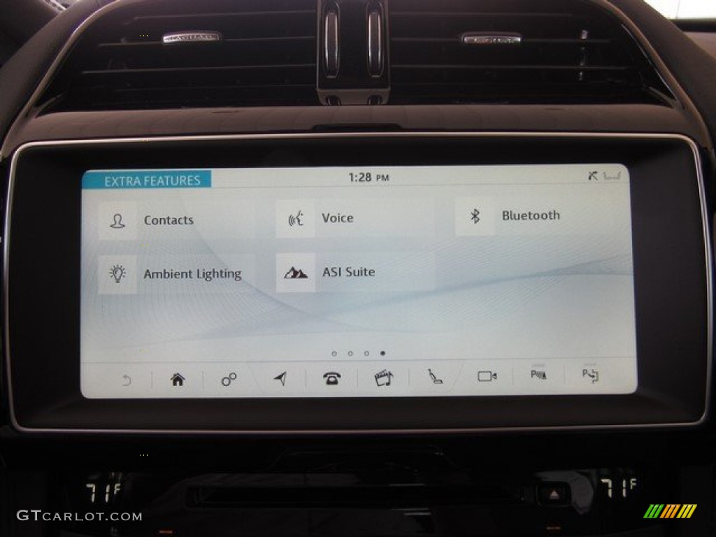 2020 F-PACE 30t Portfolio - Santorini Black Metallic / Ebony photo #33