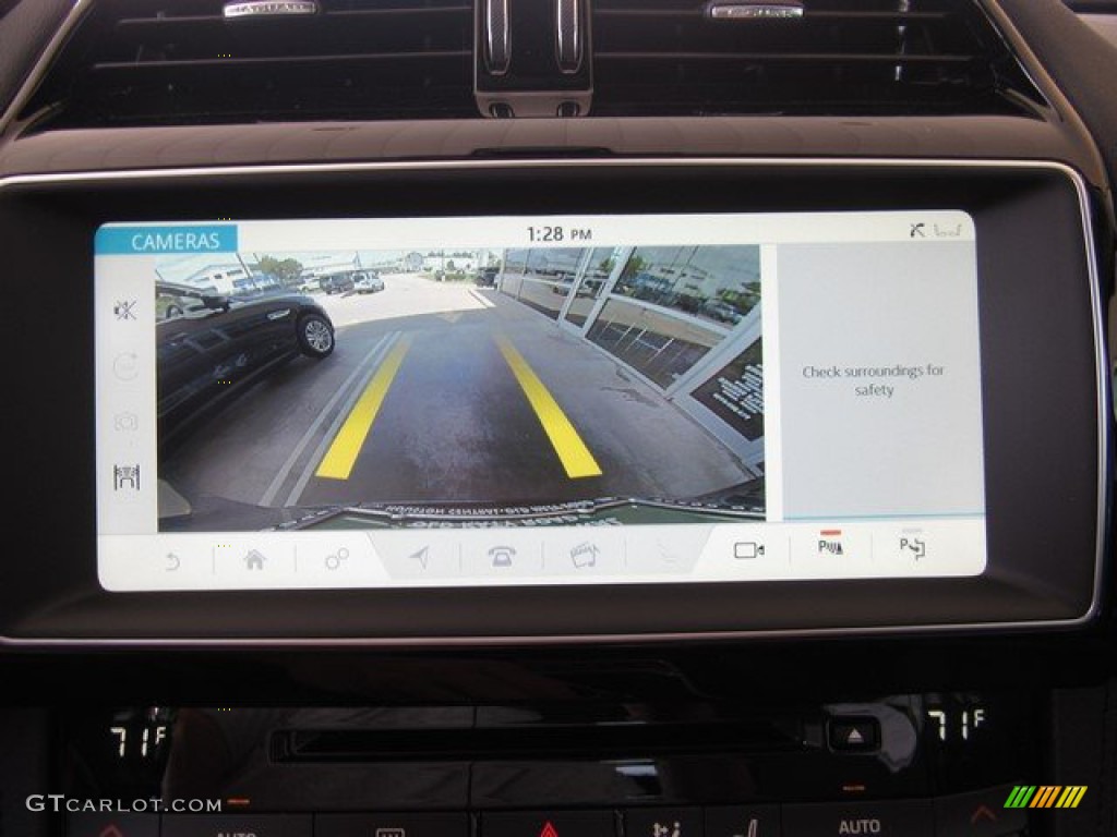 2020 F-PACE 30t Portfolio - Santorini Black Metallic / Ebony photo #35