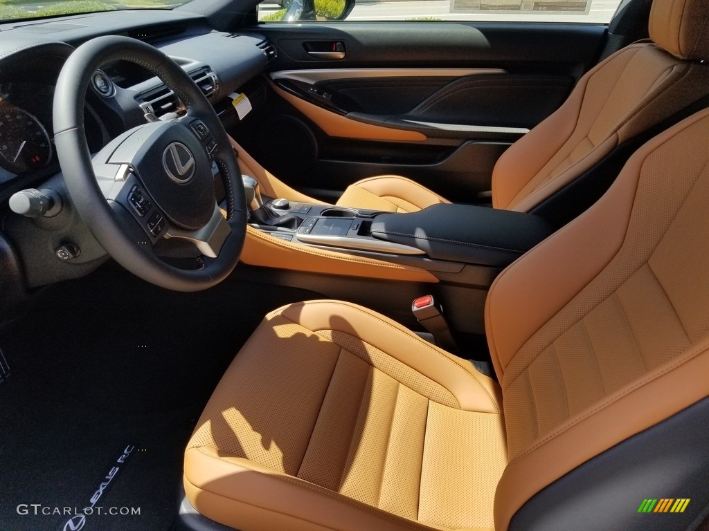 Glazed Caramel Interior 2019 Lexus RC 300 AWD Photo #134688237
