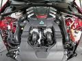 2.9 Liter Twin-Turbocharged DOHC 24-Valve VVT V6 2017 Alfa Romeo Giulia Quadrifoglio Engine