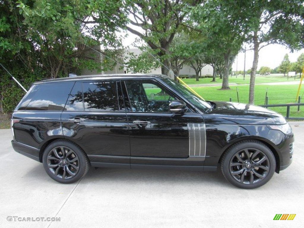 Santorini Black Metallic 2019 Land Rover Range Rover SVAutobiography Dynamic Exterior Photo #134688507