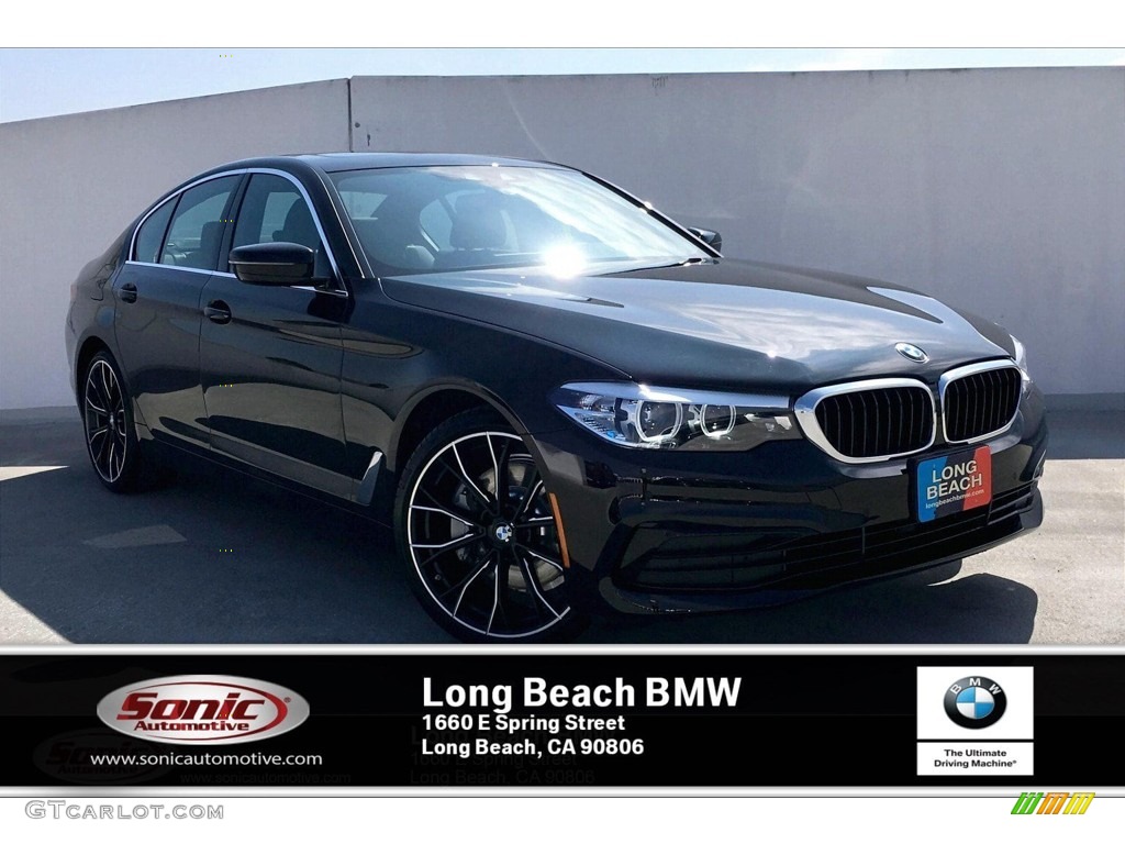 2019 5 Series 530i Sedan - Jet Black / Black photo #1