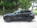 Santorini Black Metallic 2020 Jaguar F-PACE 25t Checkered Flag Edition Exterior