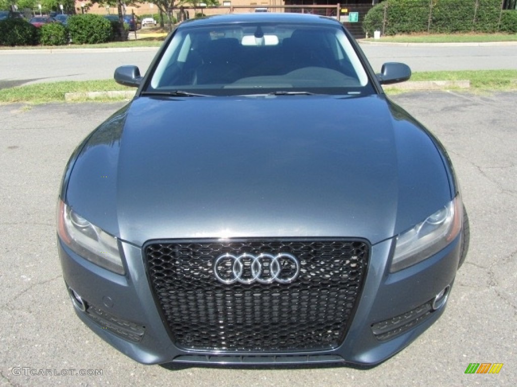 2010 A5 2.0T quattro Coupe - Quartz Gray Metallic / Black photo #5