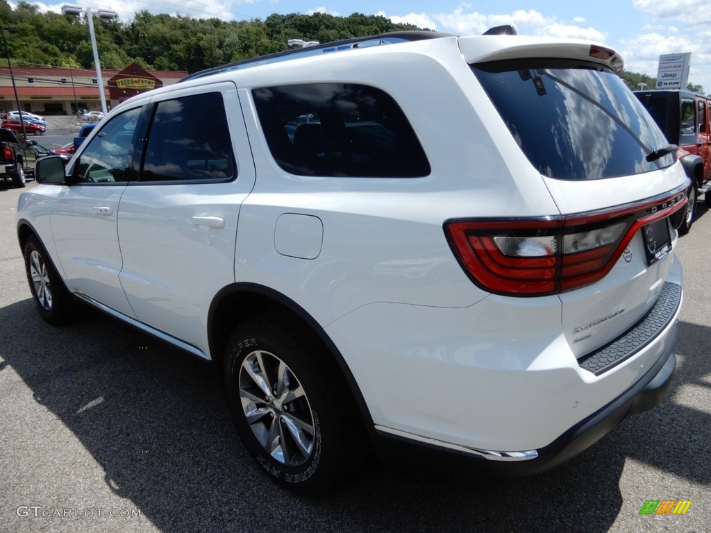 2014 Durango Limited AWD - Bright White / Black/Light Frost Beige photo #3