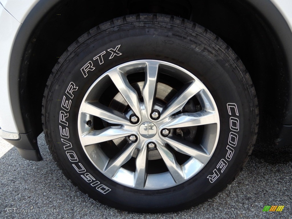2014 Durango Limited AWD - Bright White / Black/Light Frost Beige photo #10