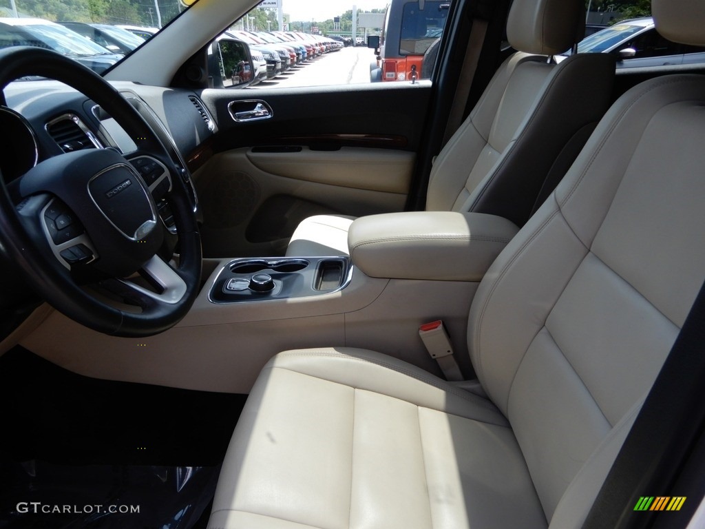 2014 Durango Limited AWD - Bright White / Black/Light Frost Beige photo #11