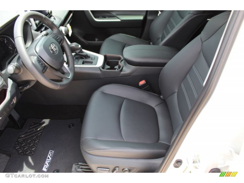 2019 RAV4 Limited - Blizzard White Pearl / Black photo #10