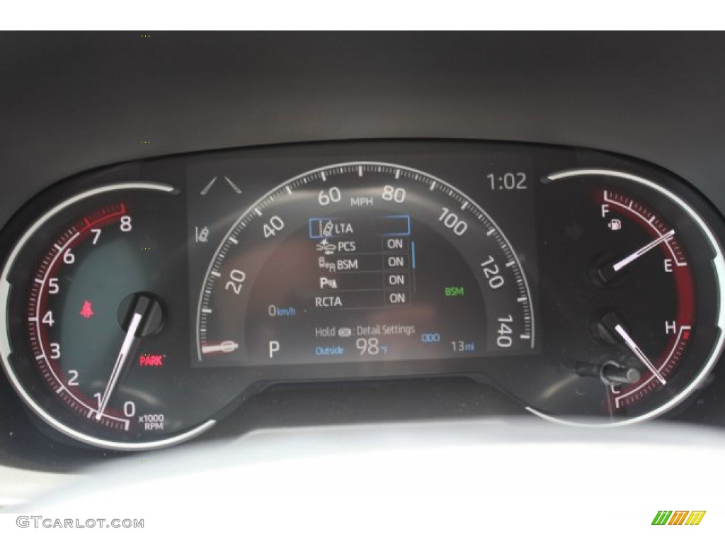 2019 RAV4 Limited - Blizzard White Pearl / Black photo #14