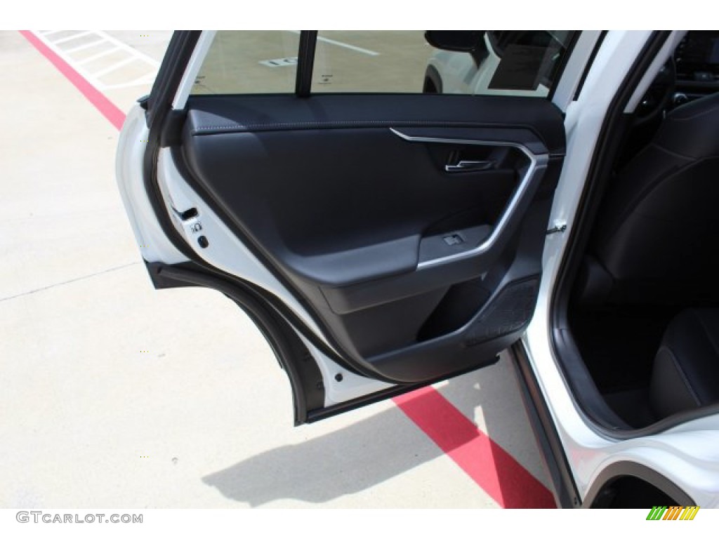 2019 RAV4 Limited - Blizzard White Pearl / Black photo #20
