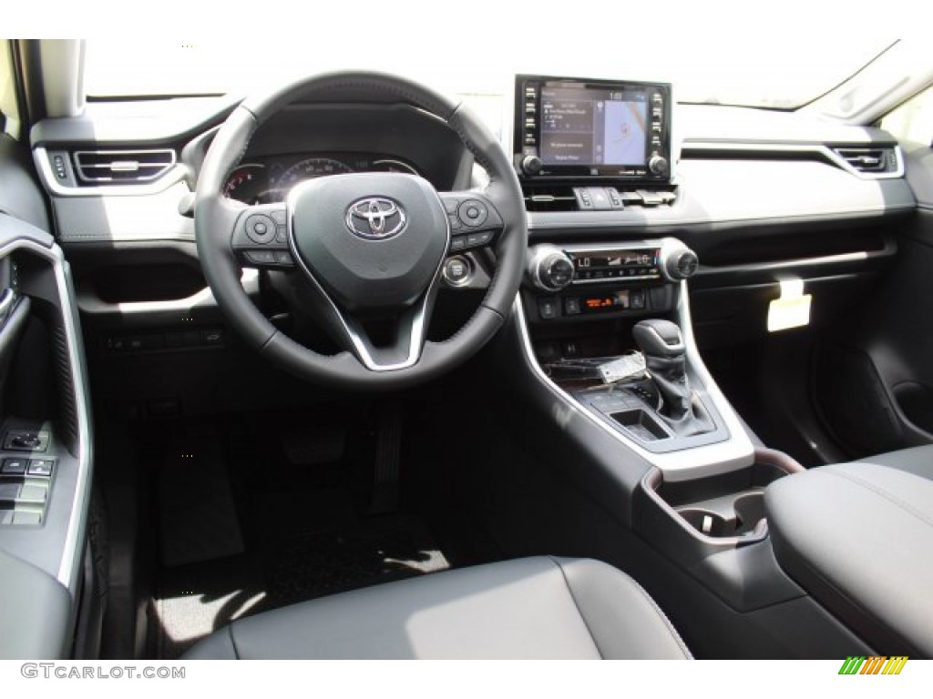 2019 RAV4 Limited - Blizzard White Pearl / Black photo #22