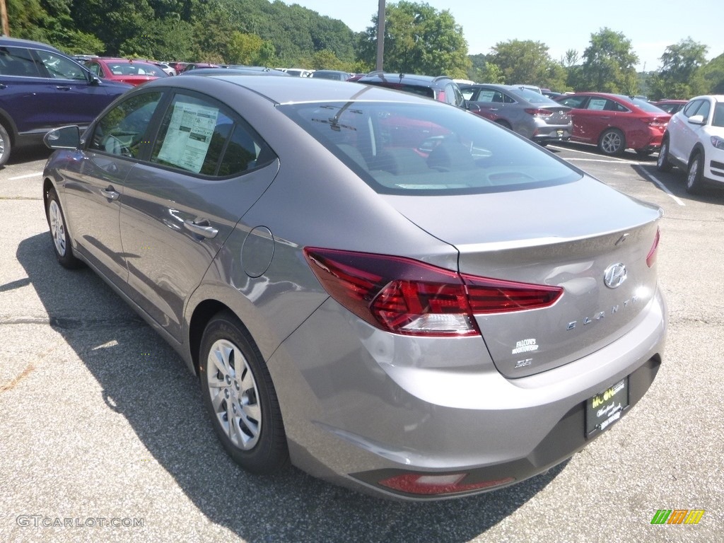 2020 Elantra SE - Fluid Metal / Black photo #6