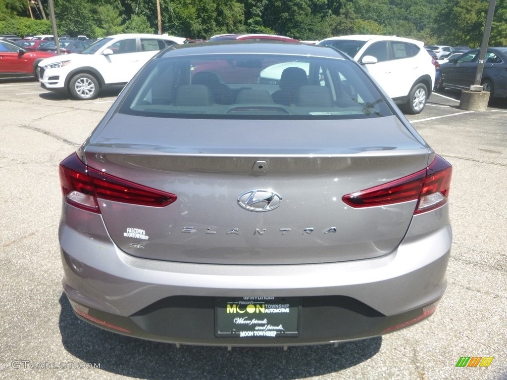 2020 Elantra SE - Fluid Metal / Black photo #7