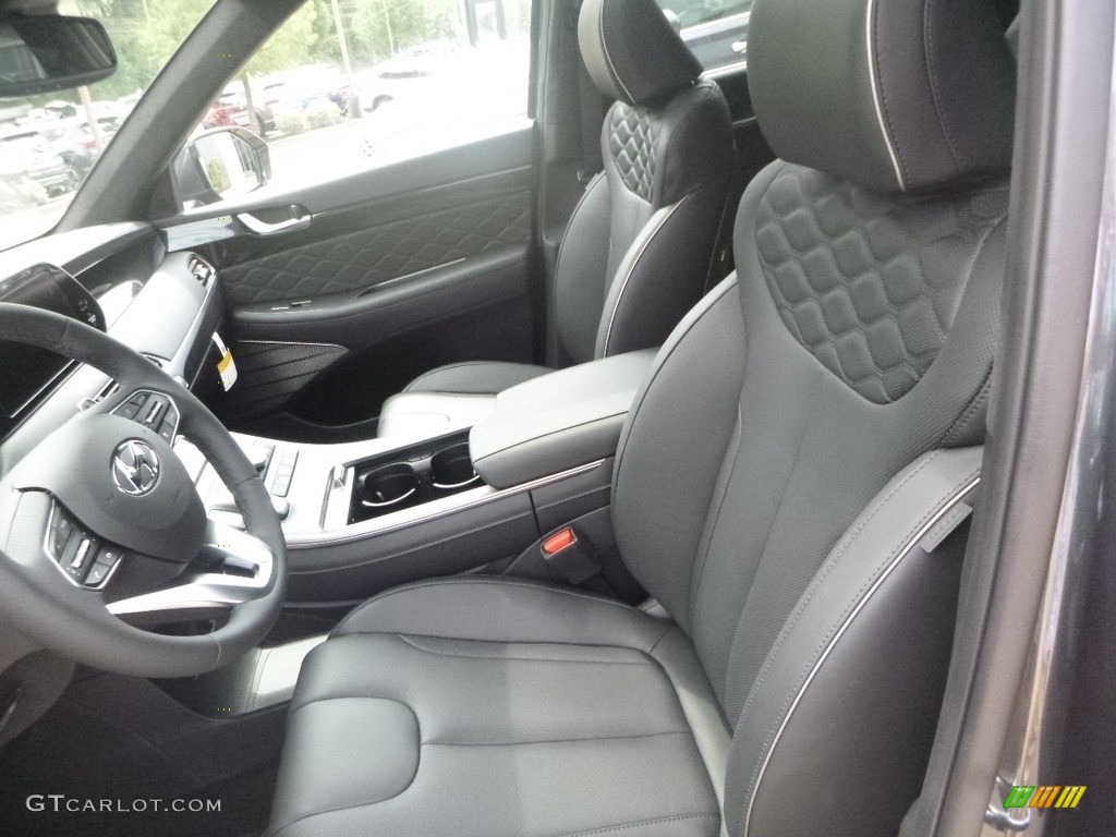 Black Interior 2020 Hyundai Palisade Limited AWD Photo #134693276