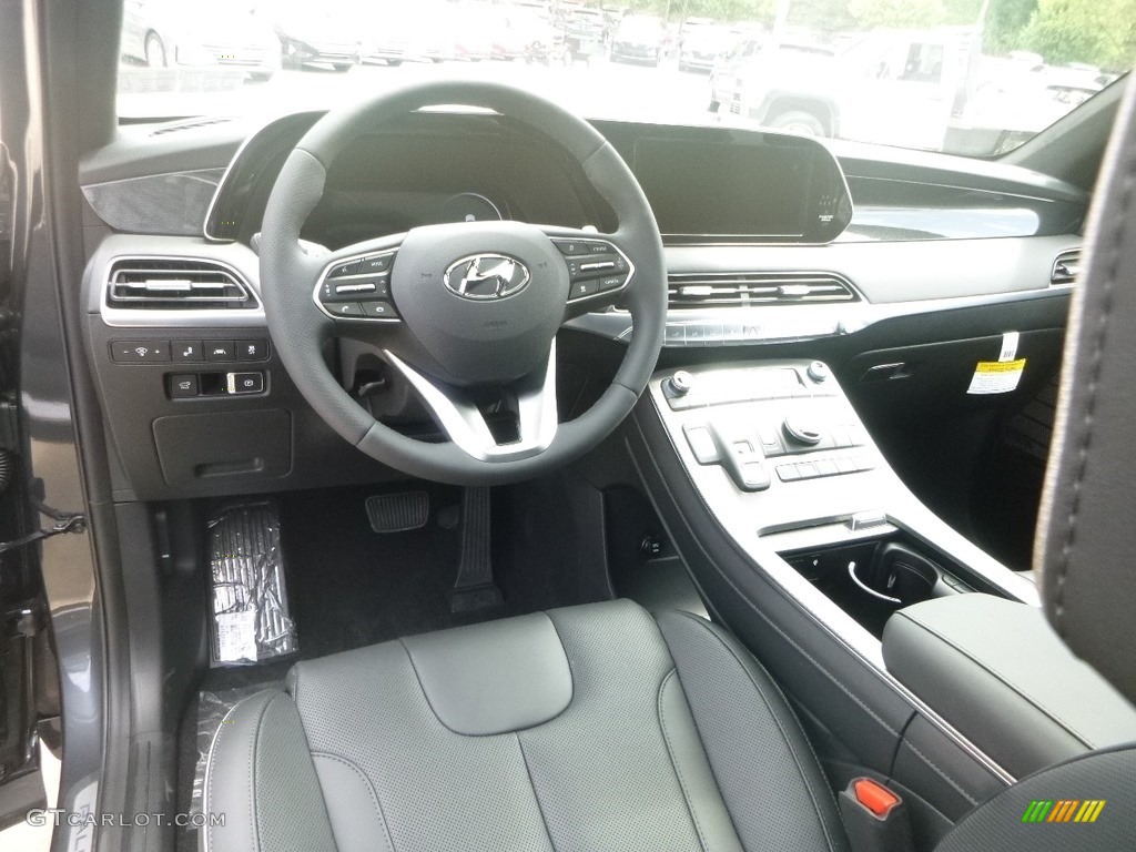 Black Interior 2020 Hyundai Palisade Limited AWD Photo #134693305