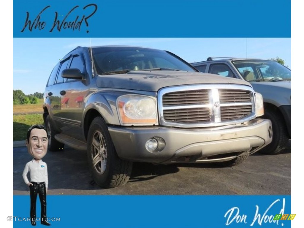 2005 Durango SLT 4x4 - Mineral Gray Metallic / Medium Slate Gray photo #1