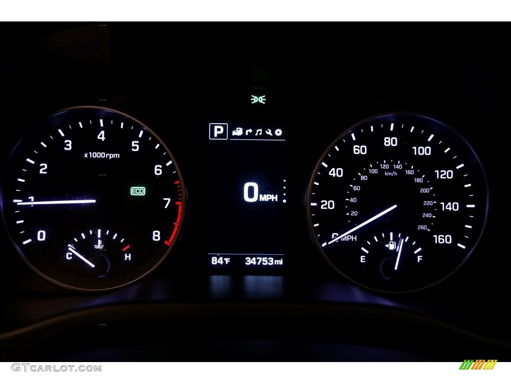 2017 Elantra Limited - White / Beige photo #7