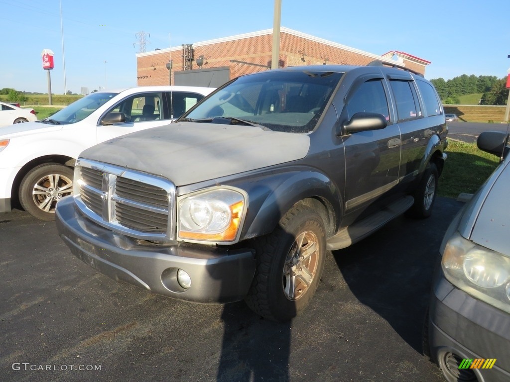 2005 Durango SLT 4x4 - Mineral Gray Metallic / Medium Slate Gray photo #7