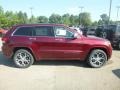 2019 Velvet Red Pearl Jeep Grand Cherokee Overland 4x4  photo #6