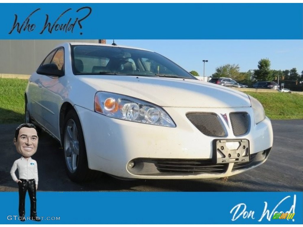 Ivory White Pontiac G6