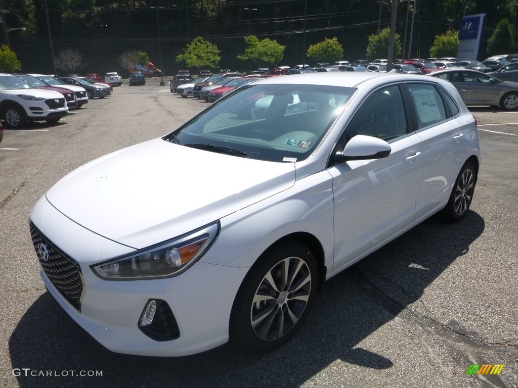 2019 Elantra GT  - Ceramic White / Black photo #5