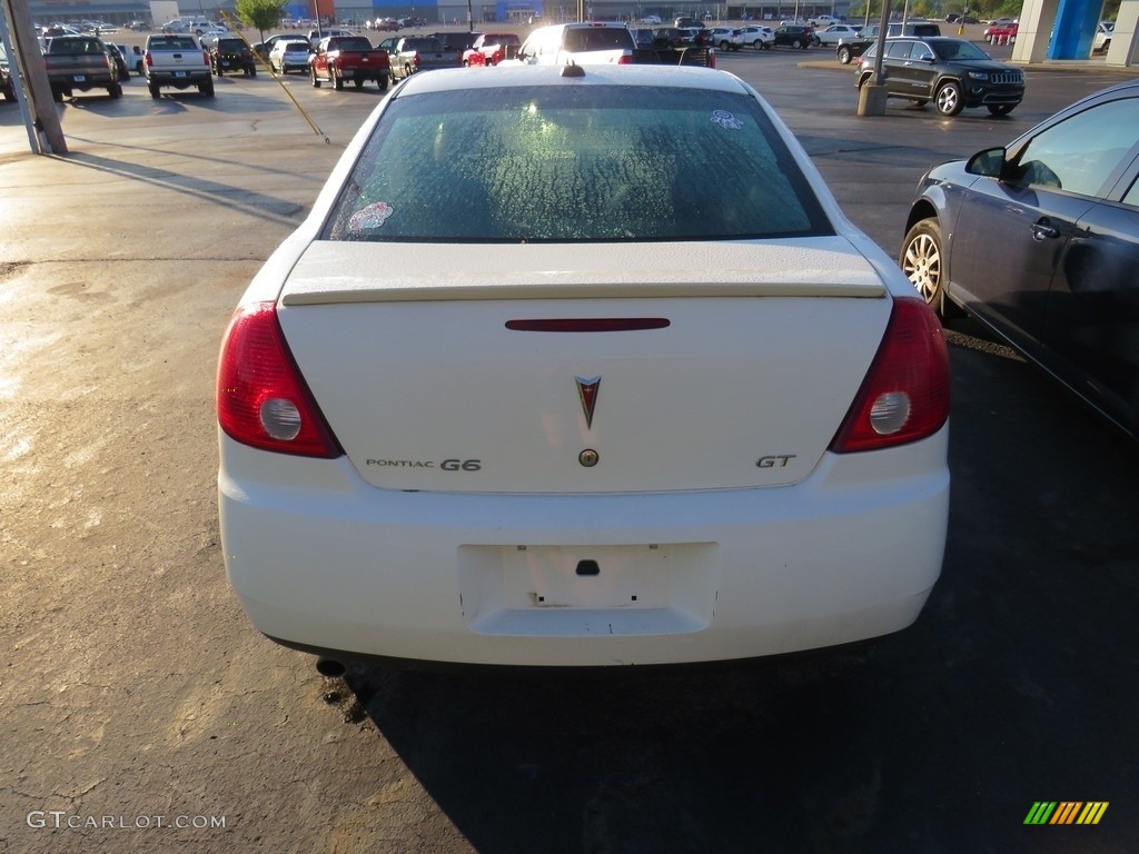 2005 G6 GT Sedan - Ivory White / Ebony photo #21