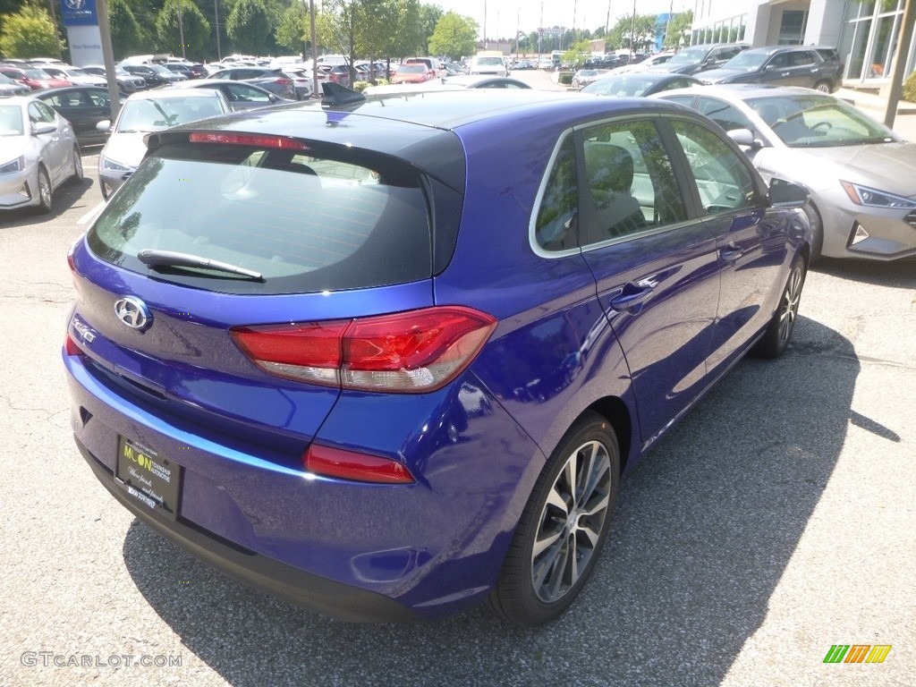 2019 Elantra GT  - Intense Blue / Black photo #2