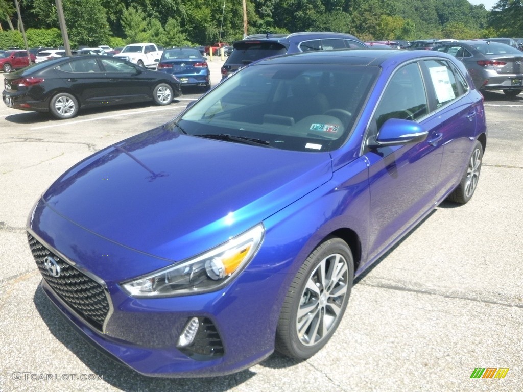Intense Blue 2019 Hyundai Elantra GT Standard Elantra GT Model Exterior Photo #134694591