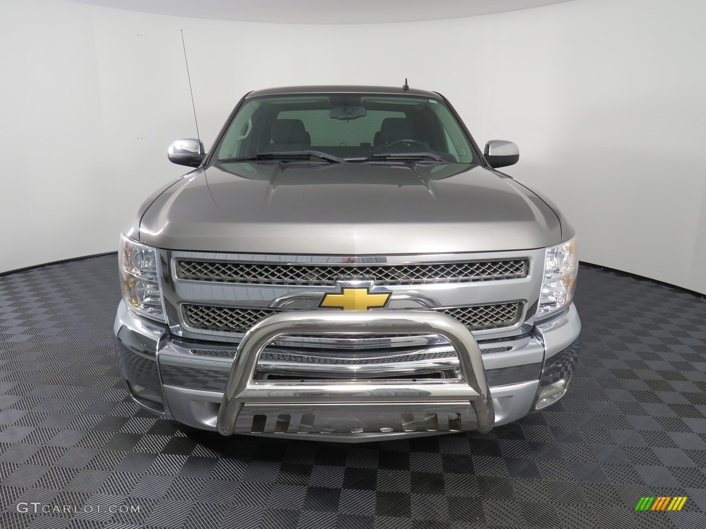 2012 Silverado 1500 LT Extended Cab 4x4 - Graystone Metallic / Ebony photo #4